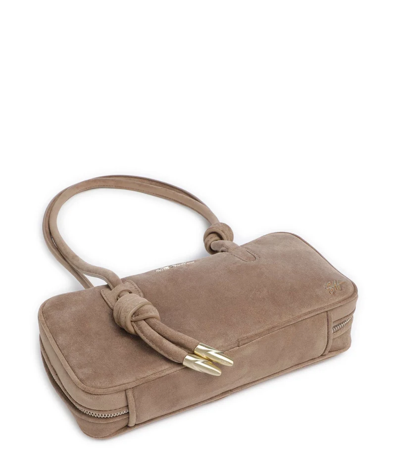 Steve Madden BROOTED Schultertasche taupe