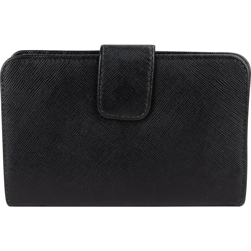 Prada Saffiano Leather Compact Wallet