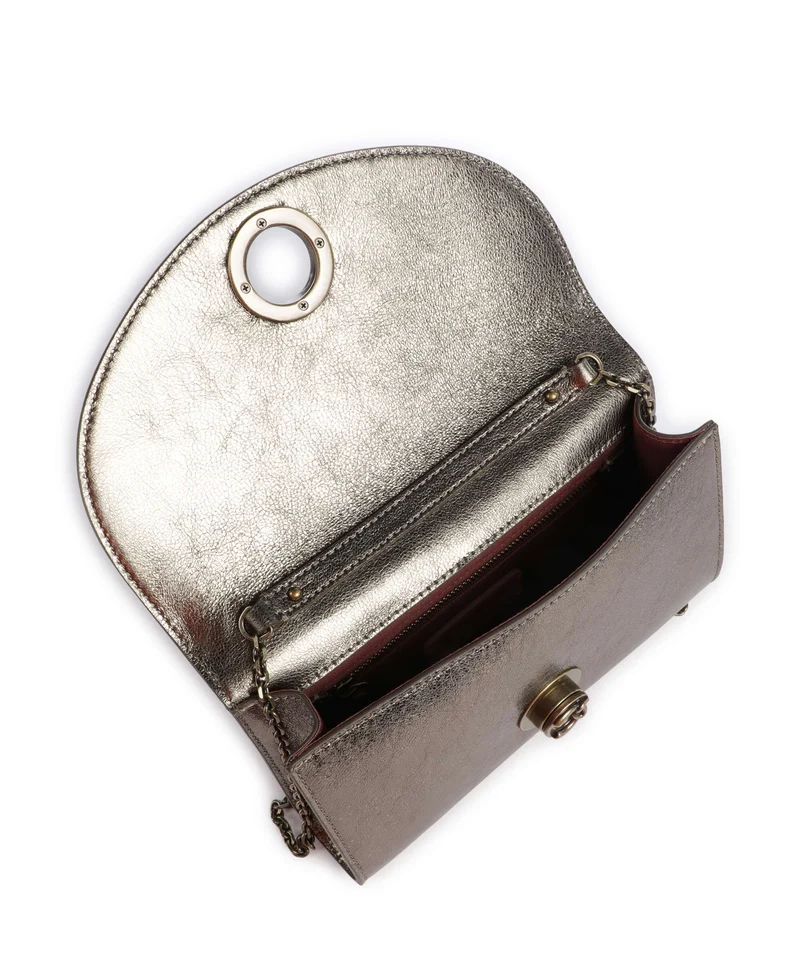 Coccinelle Nikla Smooth Umhängetasche antique brass