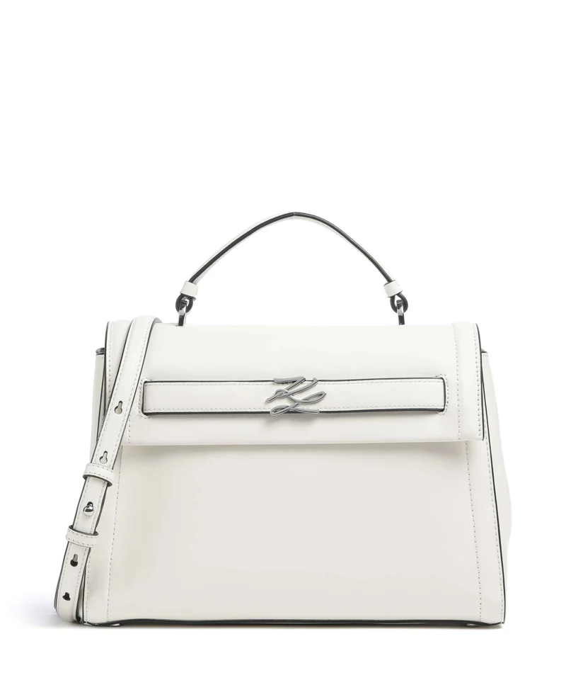 Karl Lagerfeld K/Autograph Medium Handtasche off white