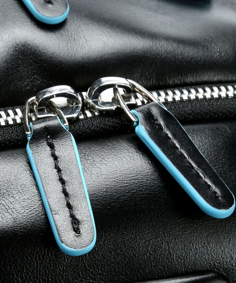 Piquadro Blue Square Laptop-Rucksack nero