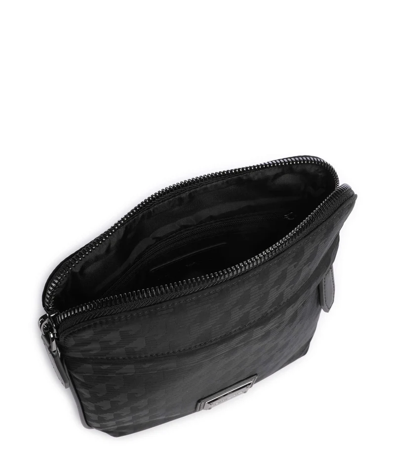 Emporio Armani Eagle All Over Umhängetasche black beauty
