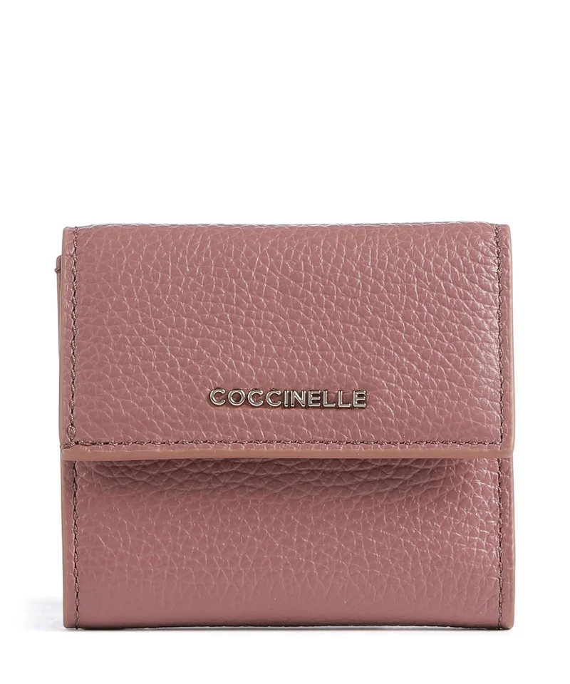 Coccinelle Metallic Soft Geldbörse winter rose