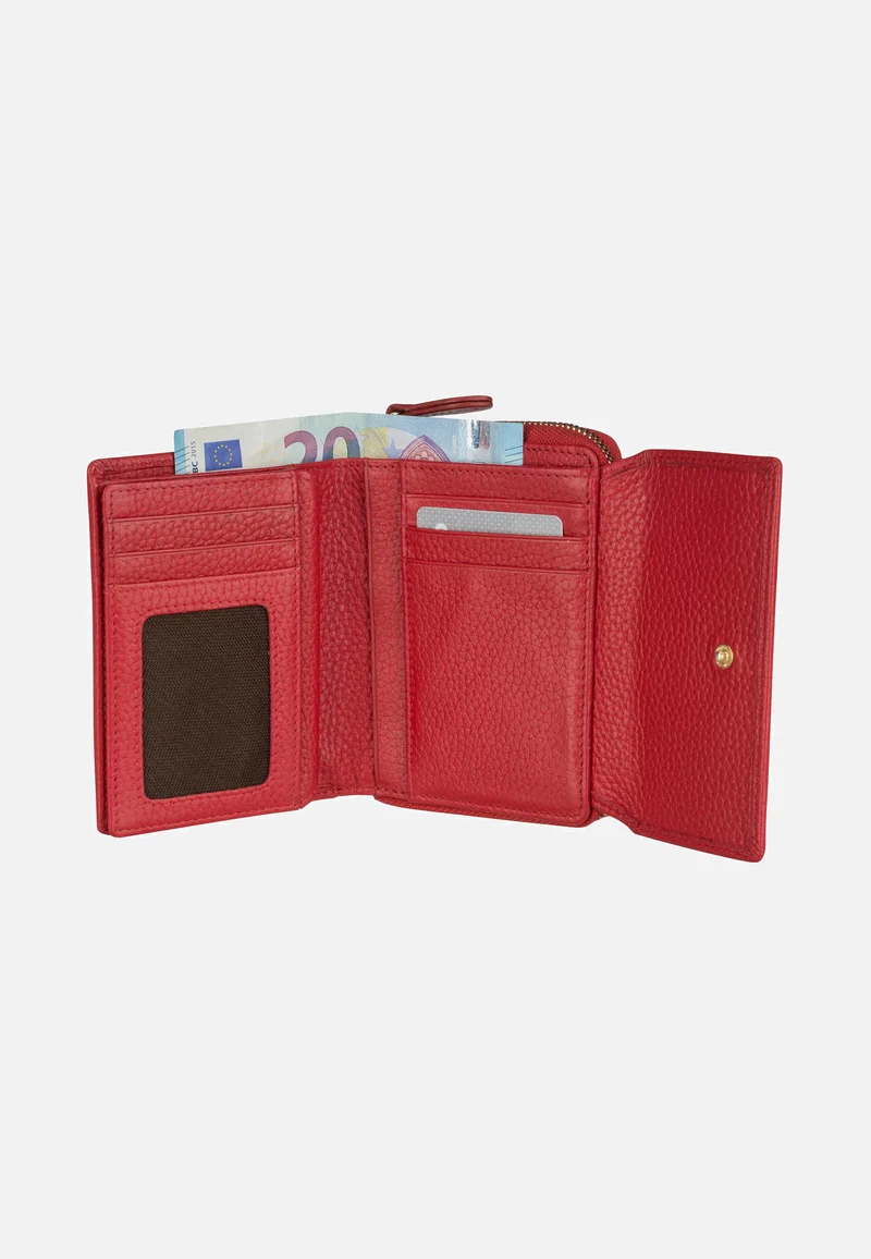 Asti 50454 RV-Geldbörse Rot - Portemonnaie
