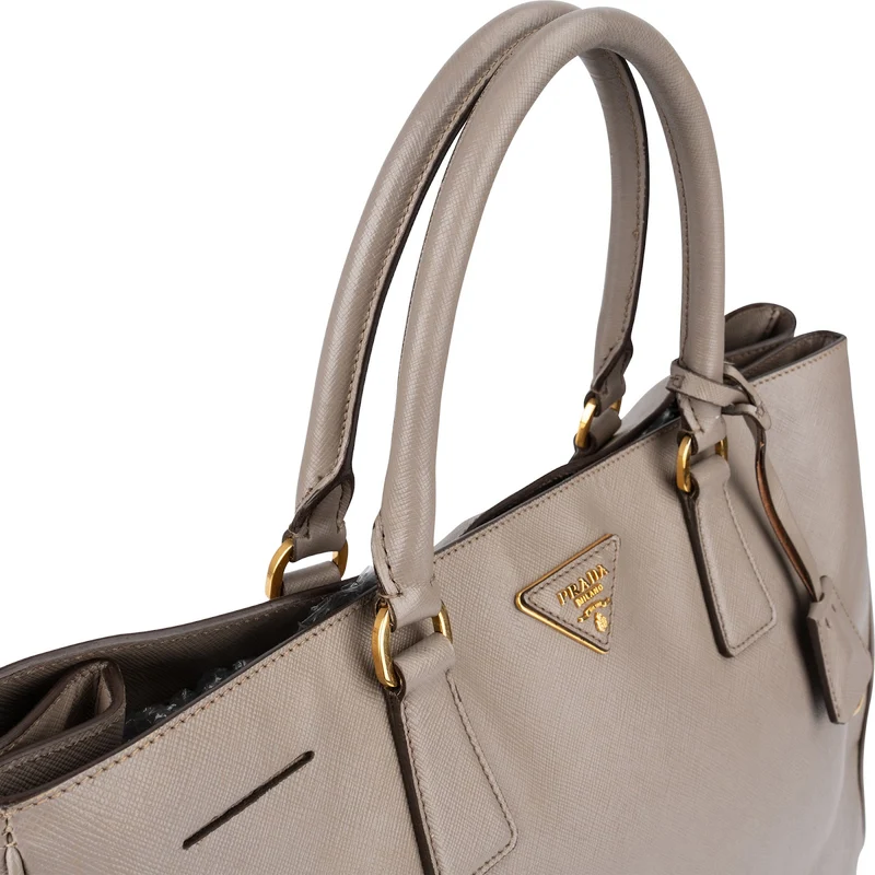 Prada Saffiano Leather Galleria Large Tote Handbag