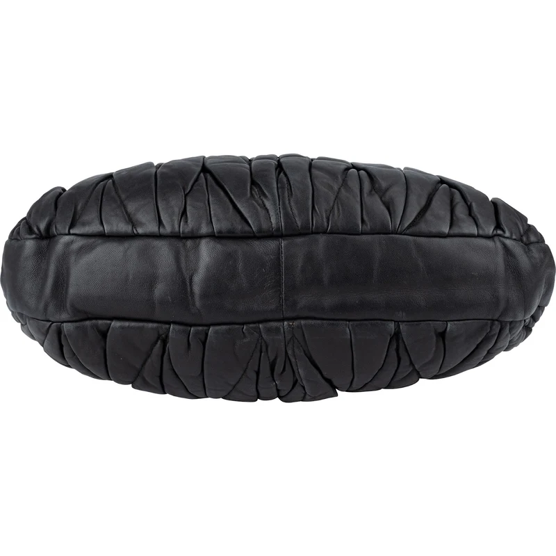 Miu Miu Matelassé Nappa Leather Coffer Hobo City Shoulder Bag