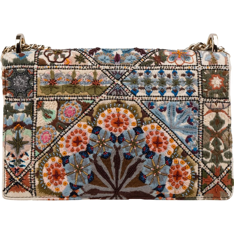 Christin Dior Limited Fabric Embroidered Kaleidiorscopie Diorama Shoulder Crossbody Bag
