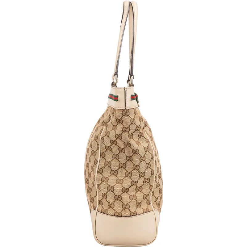 Gucci Monogram GG Canvas Princy Tote Handbag