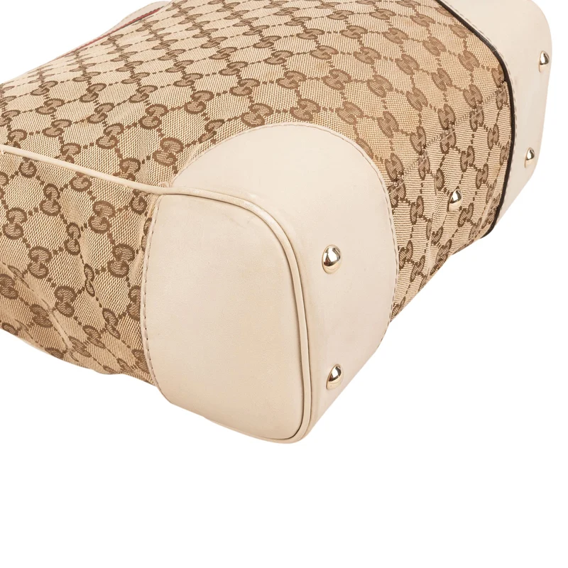 Gucci Monogram GG Canvas Princy Tote Handbag