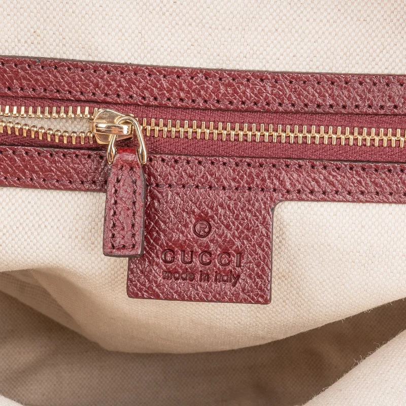 Gucci Monogram GG Canvas Bree Tote Handbag