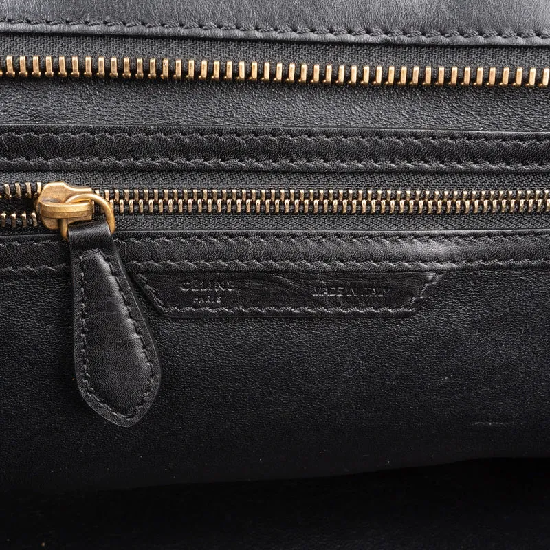 Céline Calf Hair Leather Luggage Handbag