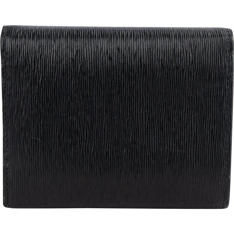 Prada Vitello Move Leather Small Trifold Wallet