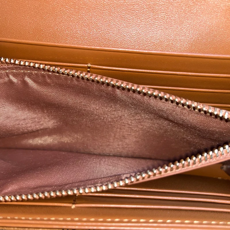 MCM Monogram Visetos Patricia Wallet On Chain Crossbody Bag
