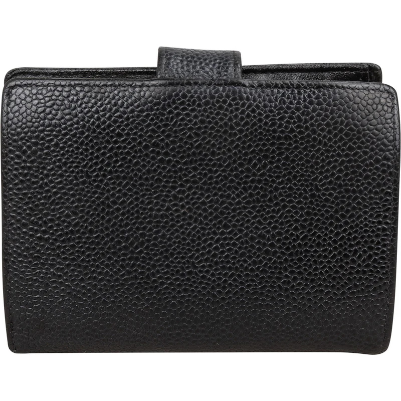 Chanel Caviar Leather CC Bifold Wallet
