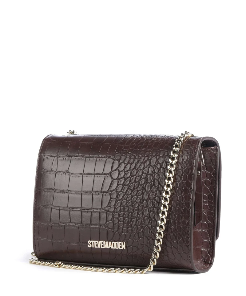 Steve Madden BRAMONIE Umhängetasche chocolate/gold