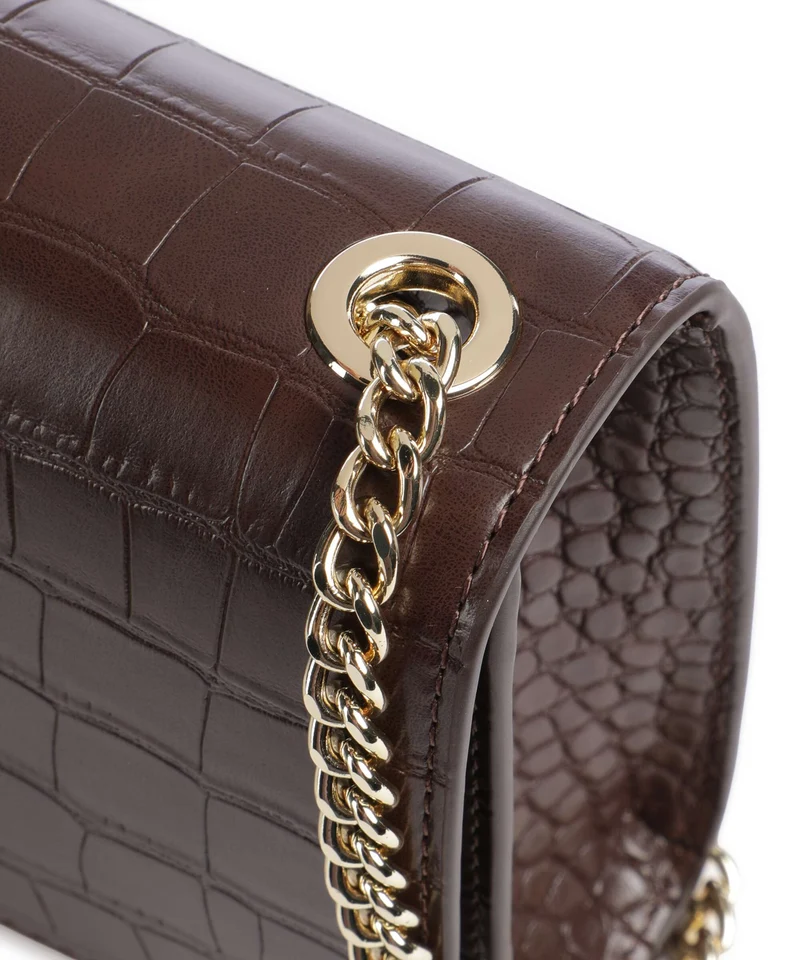 Steve Madden BRAMONIE Umhängetasche chocolate/gold