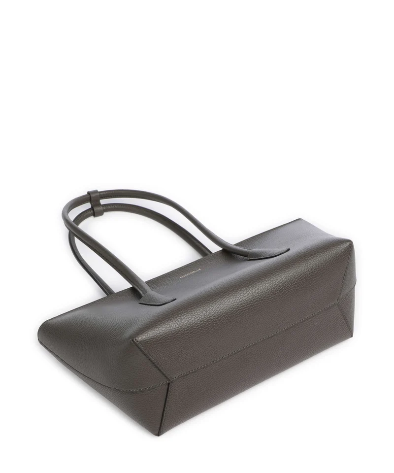 Coccinelle Beat Double Schultertasche fango