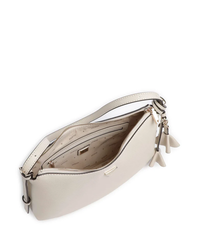 Guess Danielle Medium Schultertasche bone