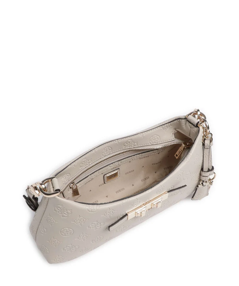 Guess Carmella Schultertasche bone logo