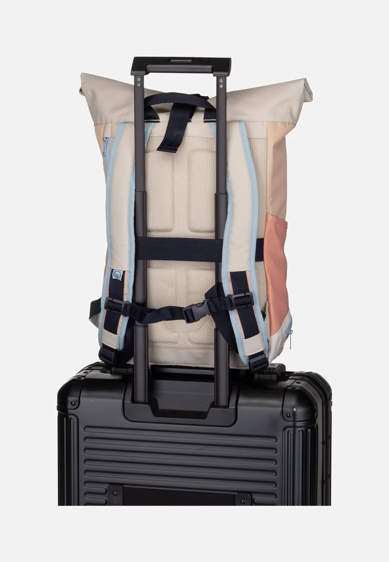 Allen Medium Sand-Rosa - Rolltop Rucksack