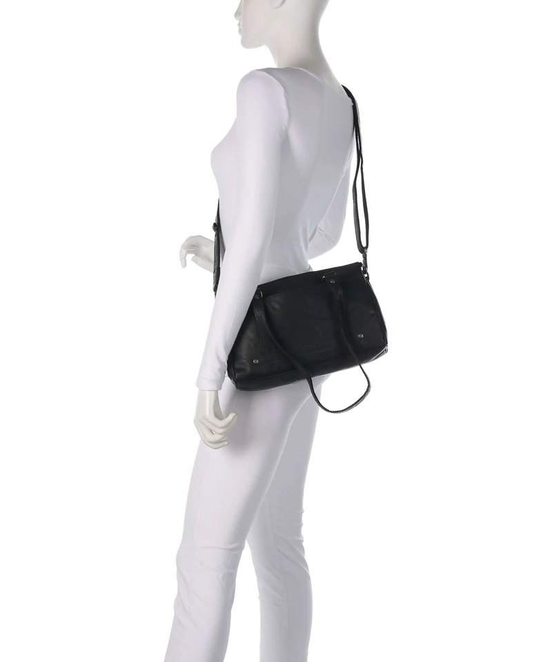 Spikes & Sparrow Bronco Jeannine Schultertasche black