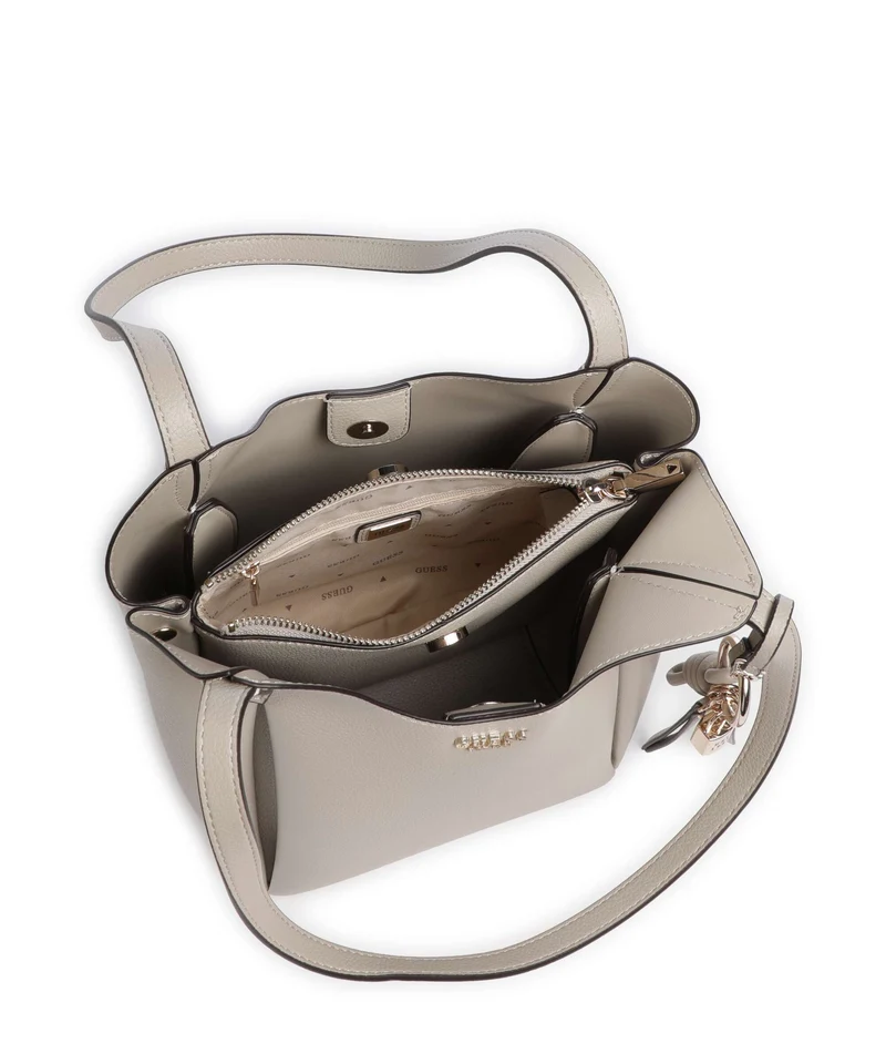 Guess Melody Schultertasche light taupe