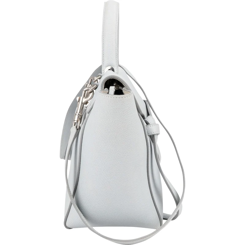 Céline Light Blue Leather Grained Calfskin Nano Belt Handbag