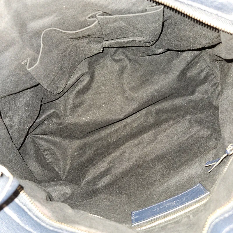 Balenciaga Blue Leather Giant City Handbag
