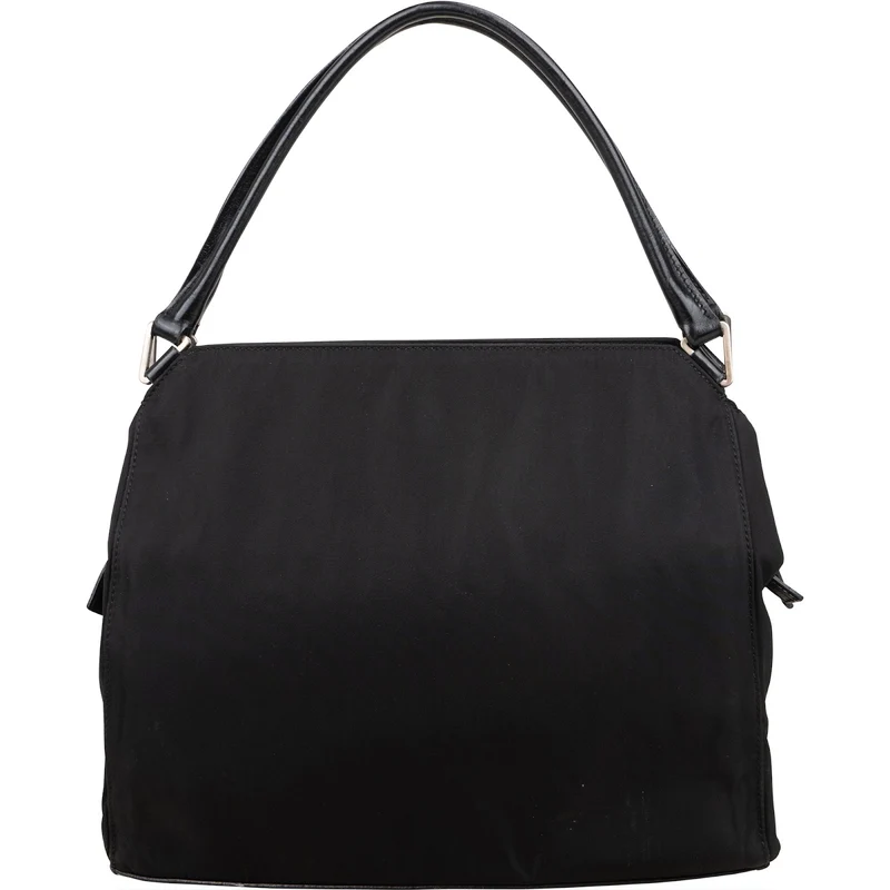 Prada Black Nylon Triangle Handbag