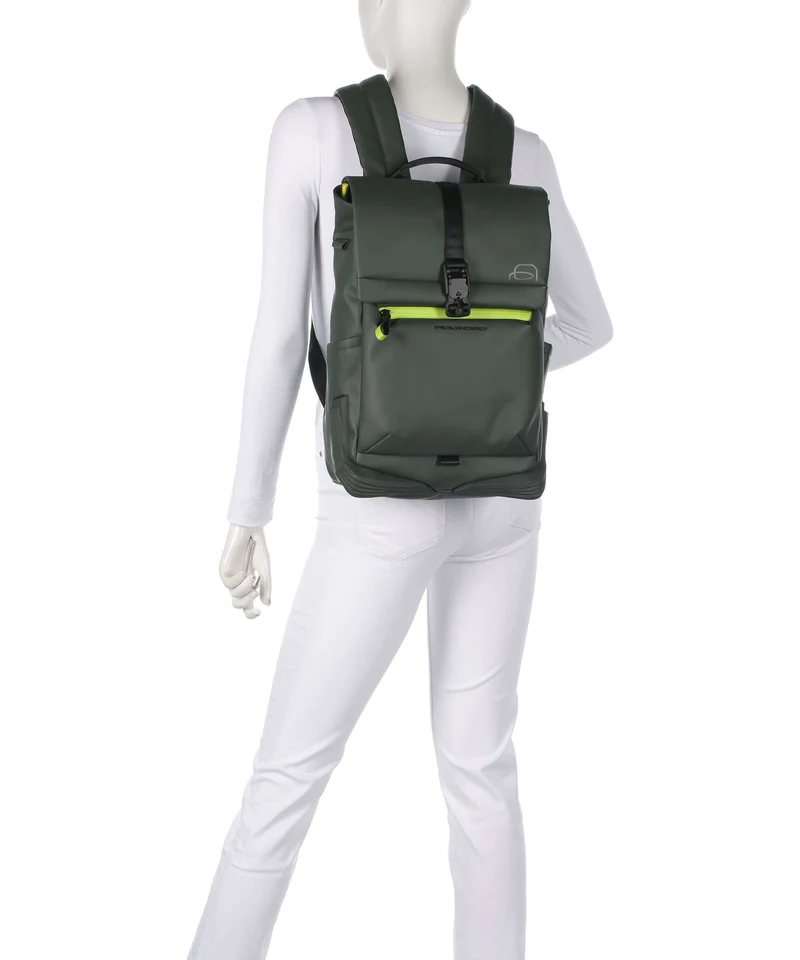 Piquadro Corner Special Rucksack green