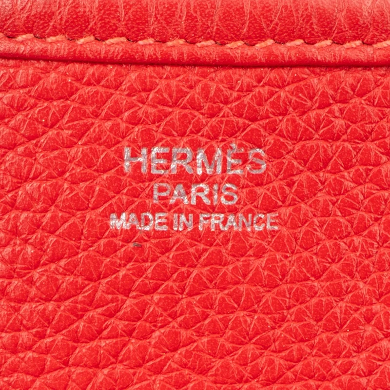 Hermès Taurillon Clemence Leather Evelyne III GM Crossbody Bag