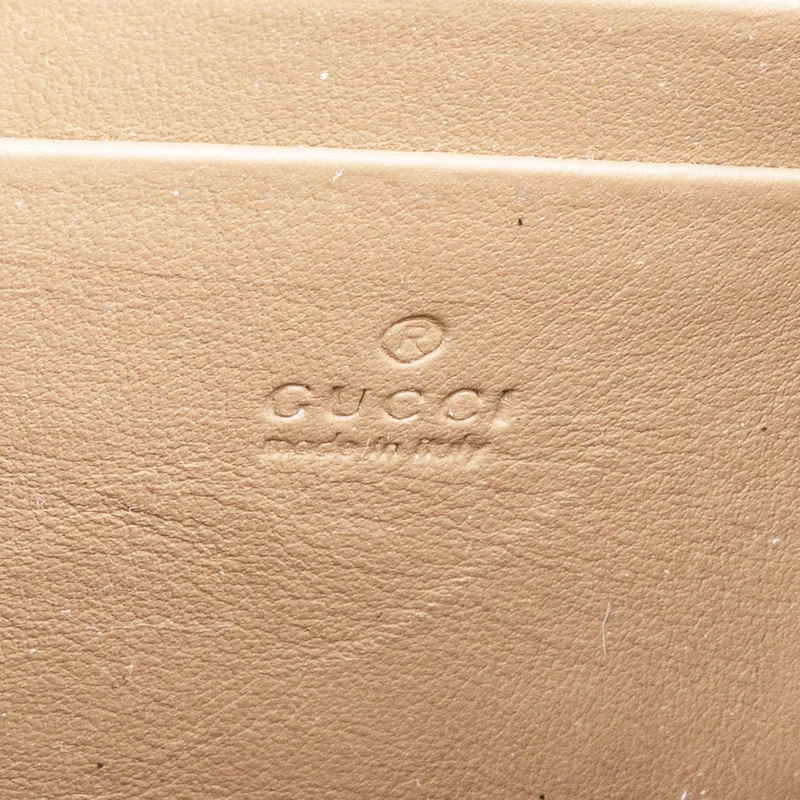 Gucci Monogram GG Supreme Canvas Dionysus Wallet On Chain Crossbody Bag