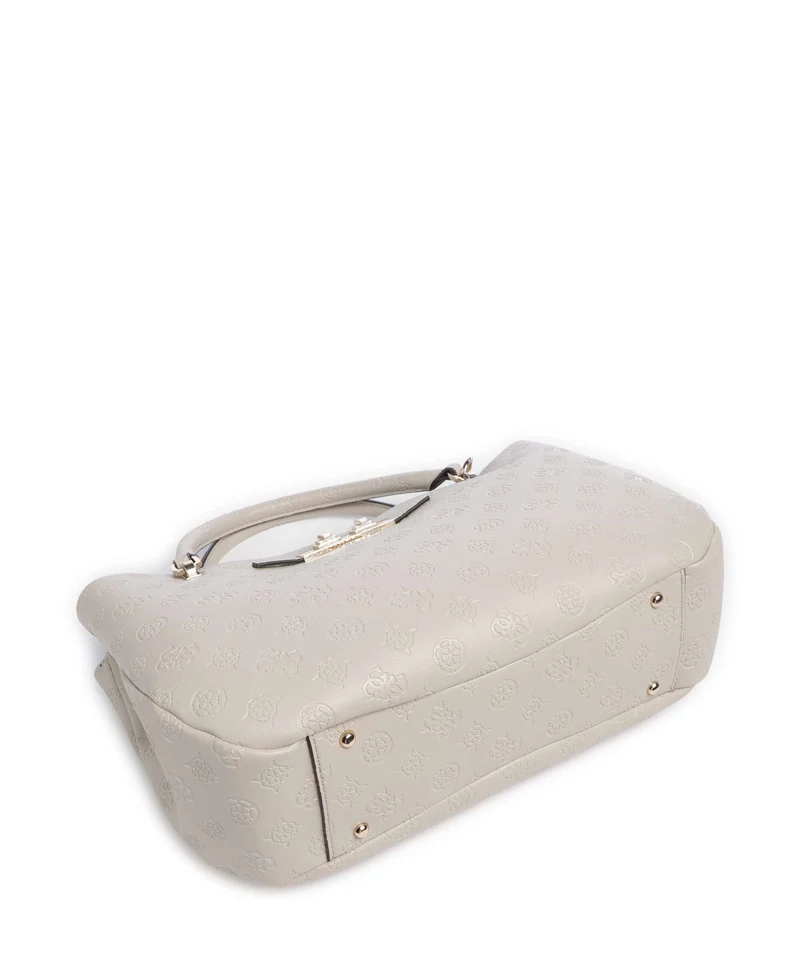 Guess Carmella Girlfriend Handtasche bone logo