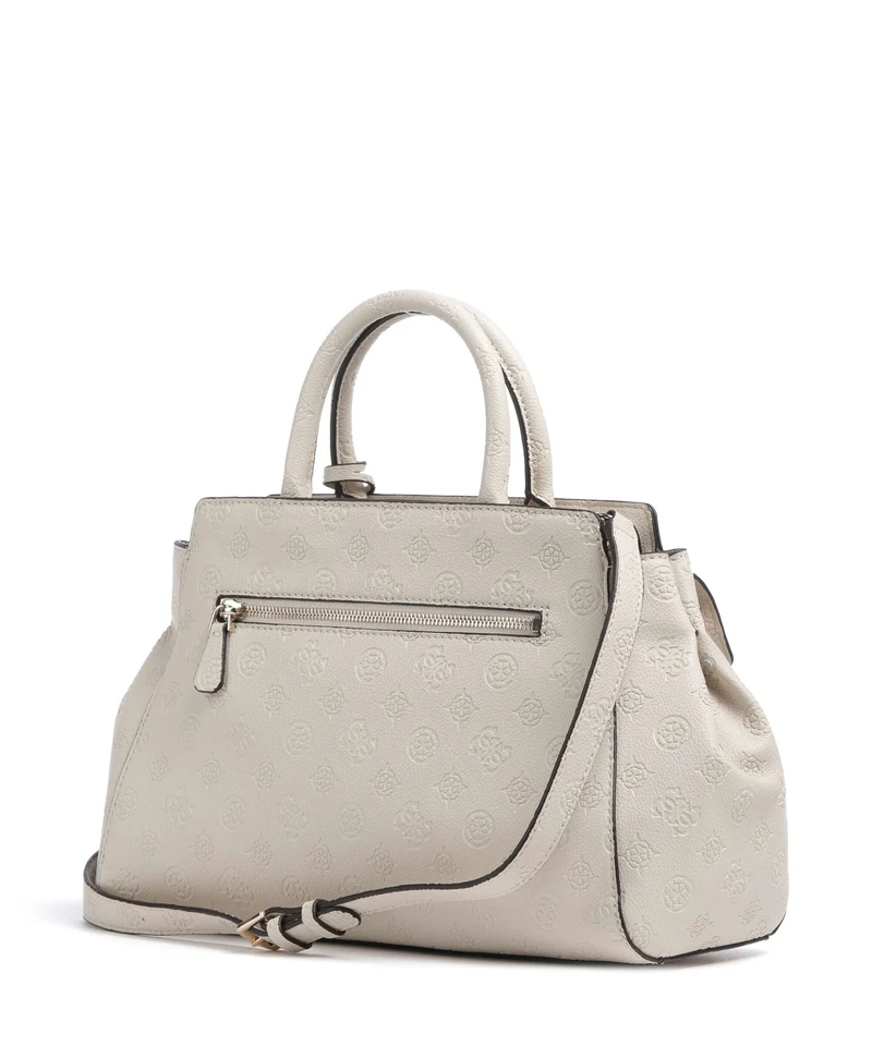 Guess Blake Large Handtasche bone logo
