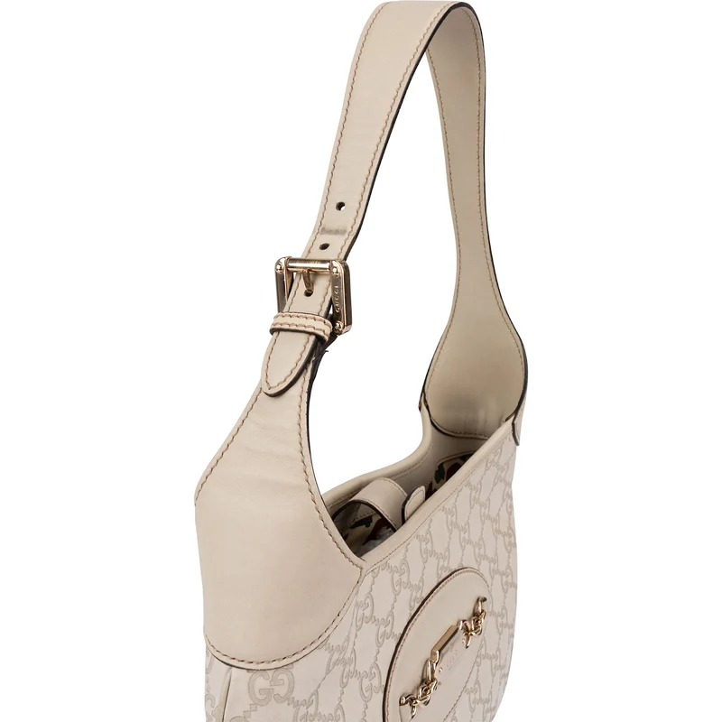 Gucci Guccissima Leather Horsebit Chain New Jackie Shoulder Bag