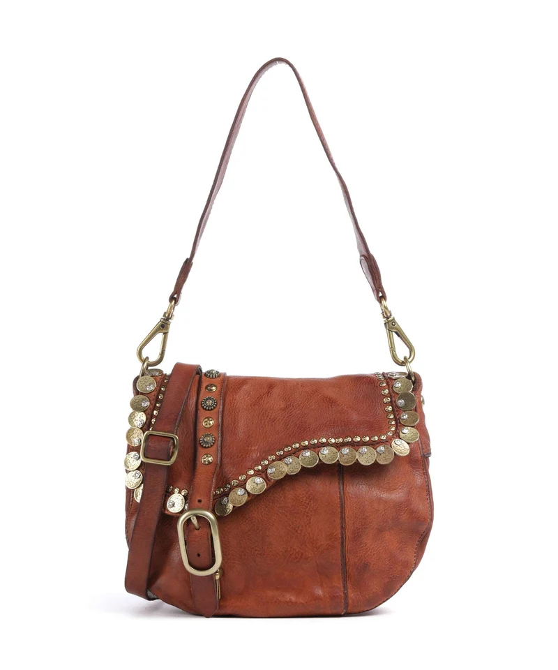 Campomaggi Schultertasche cognac