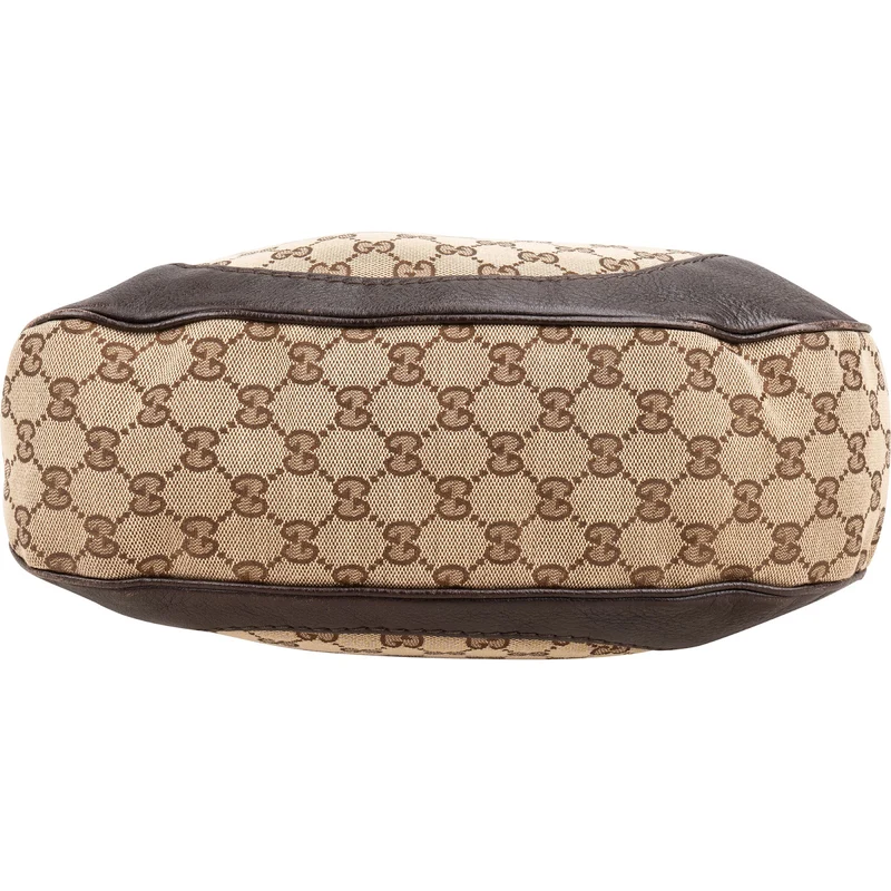 Gucci Monogram GG Canvas Britt Hobo GG Shoulder Bag