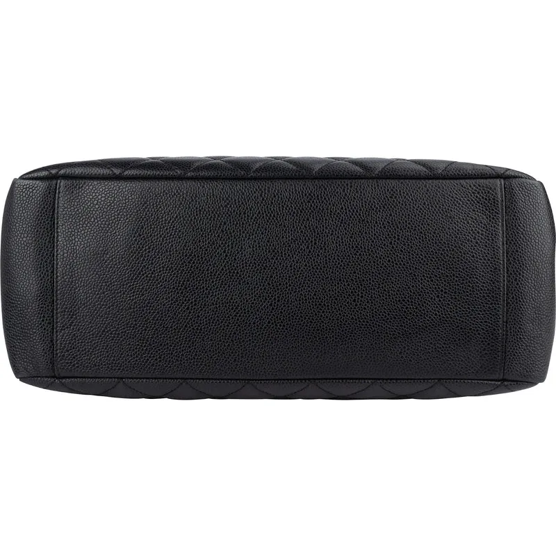 Chanel Quilted Caviar Leather Grand Shopping CC Handbag