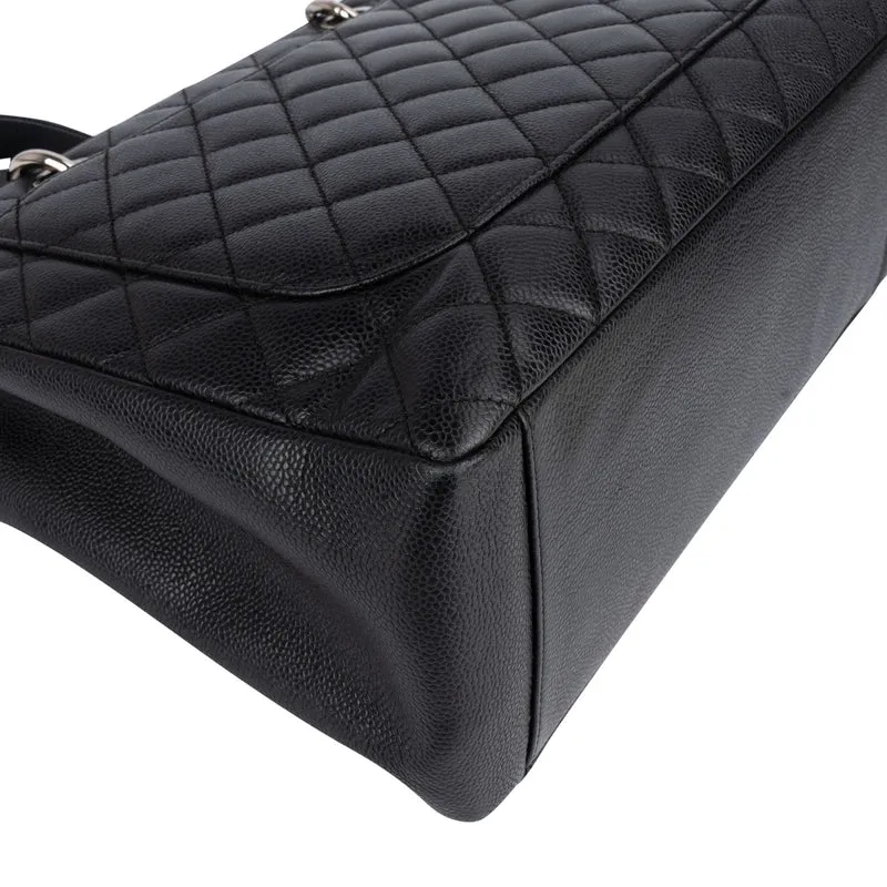 Chanel Quilted Caviar Leather Grand Shopping CC Handbag