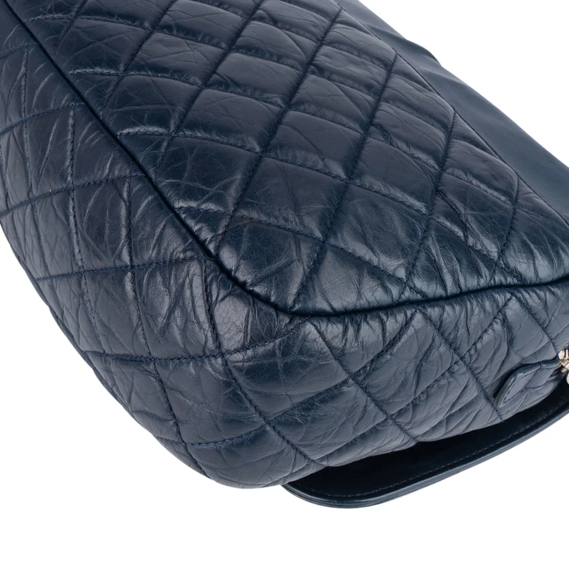 Chanel Quilted Lambskin Single Flap Crossbody Bag