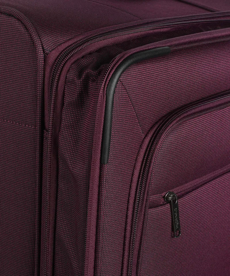 Travelite Cubis 4-Rollen Trolley Set berry