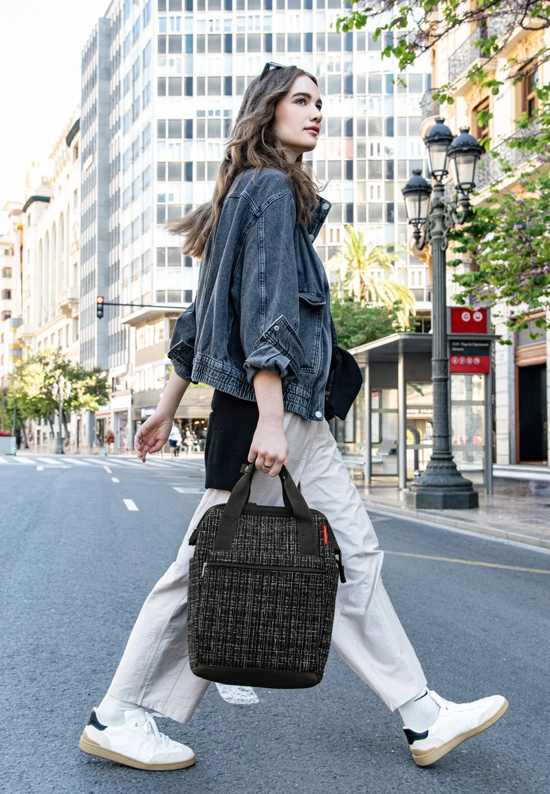 Allrounder R Bouclé Black - Rucksack