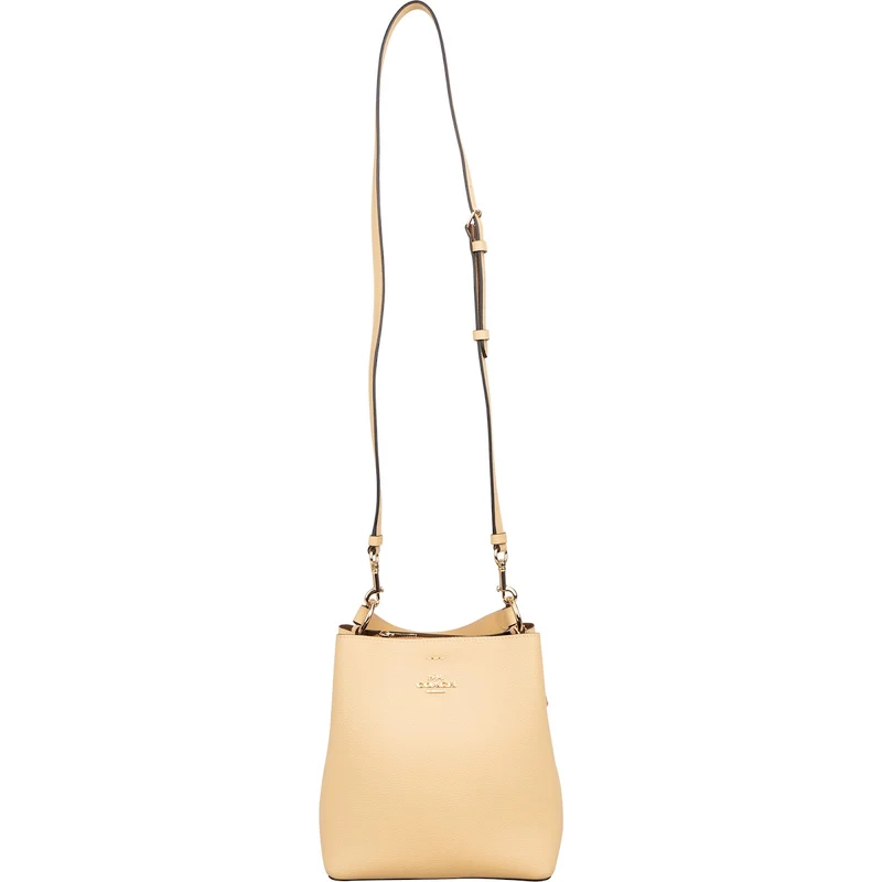 Coach Pebbled Leather Small Town Bucket Crossbody Bag