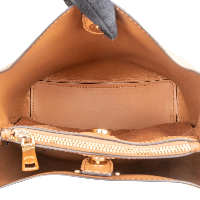 Coach Pebbled Leather Small Town Bucket Crossbody Bag