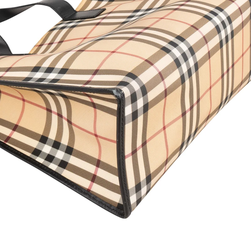 Burberry Nova-Check Monogram Shoulder Bag