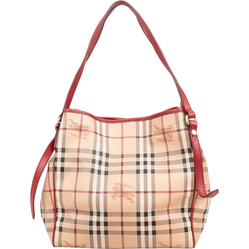 Burberry Nova-Check Monogram Canterbury Shoulder Bag