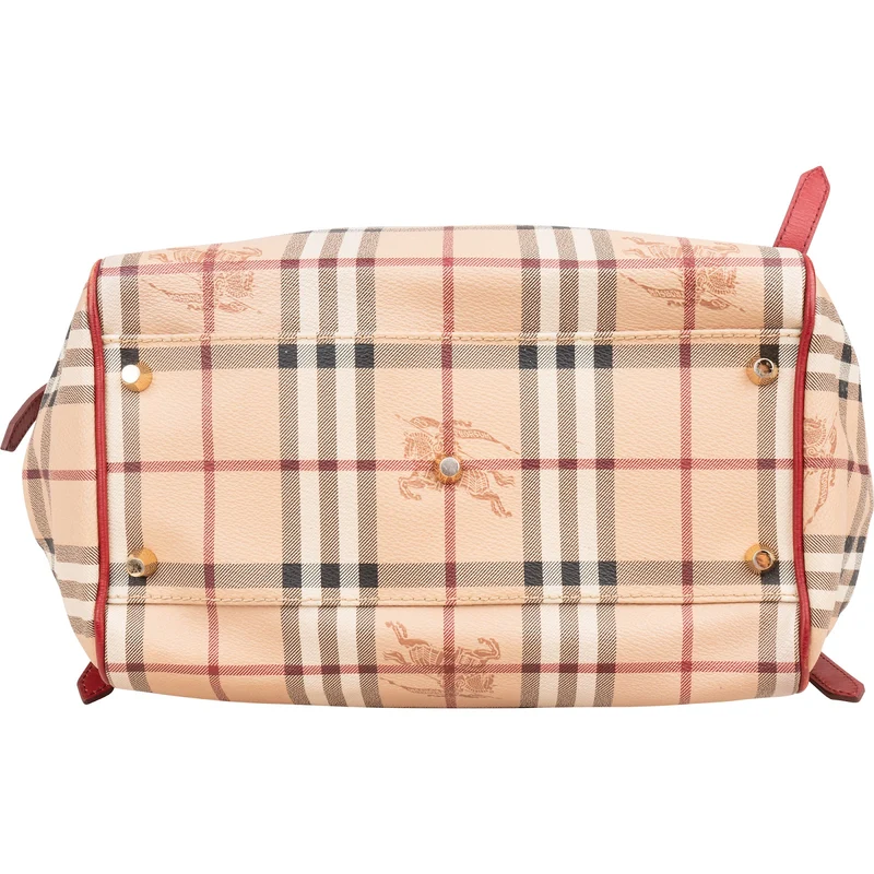 Burberry Nova-Check Monogram Canterbury Shoulder Bag