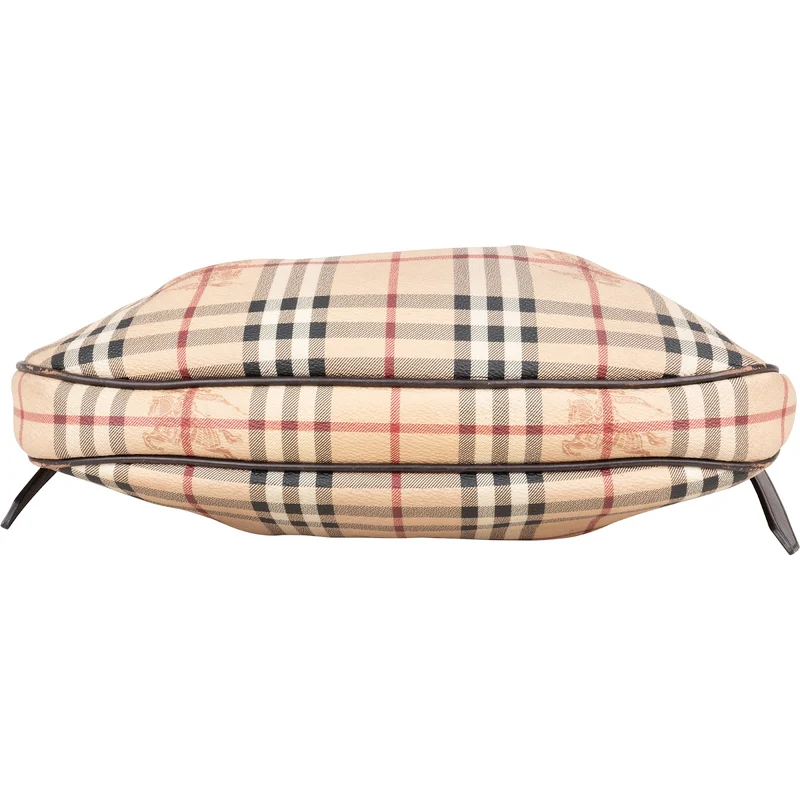 Burberry Haymarket Check Brooklyn Hobo Shoulder Bag
