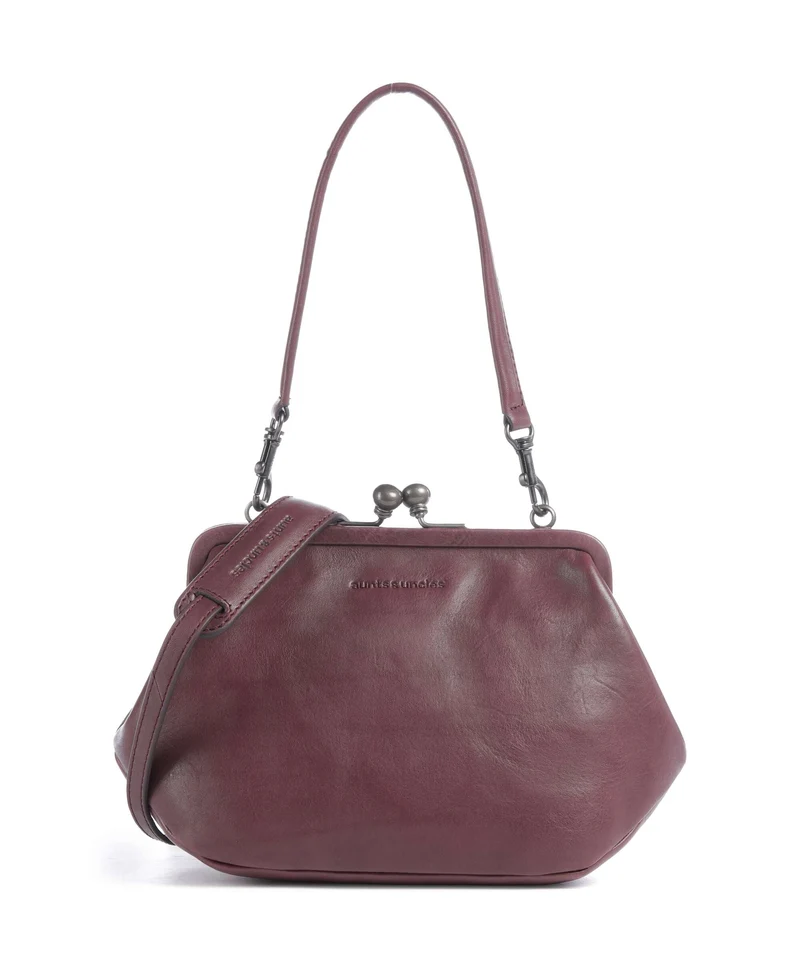Aunts & Uncles Grandma's Luxury Club Mrs. Pizzelle Umhängetasche dark cherry