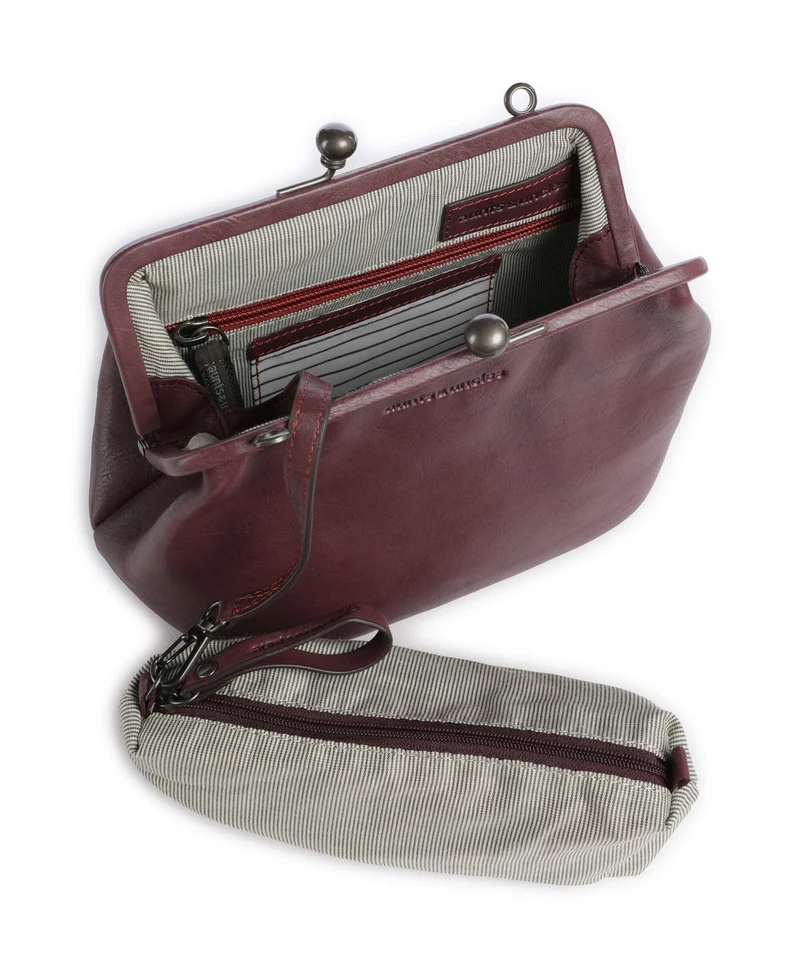 Aunts & Uncles Grandma's Luxury Club Mrs. Pizzelle Umhängetasche dark cherry